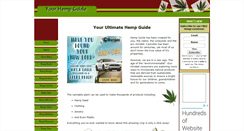 Desktop Screenshot of hemp-guide.com