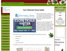 Tablet Screenshot of hemp-guide.com